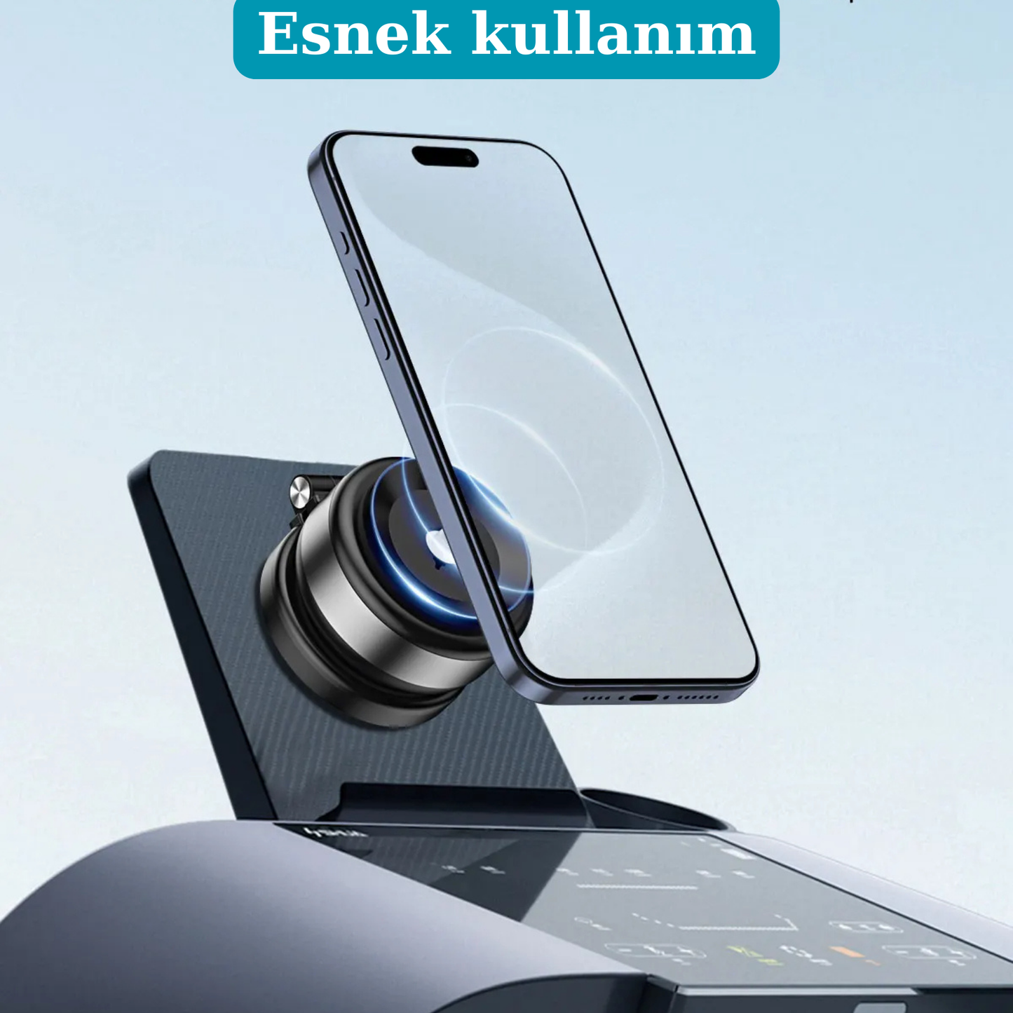 Elektrikli Manyetik Telefon Tutucu